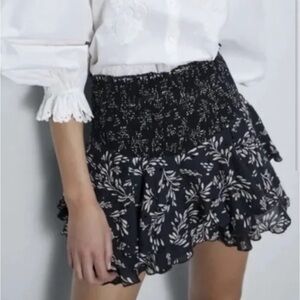 NWT. Zara Penny mini skort. Size Medium.
